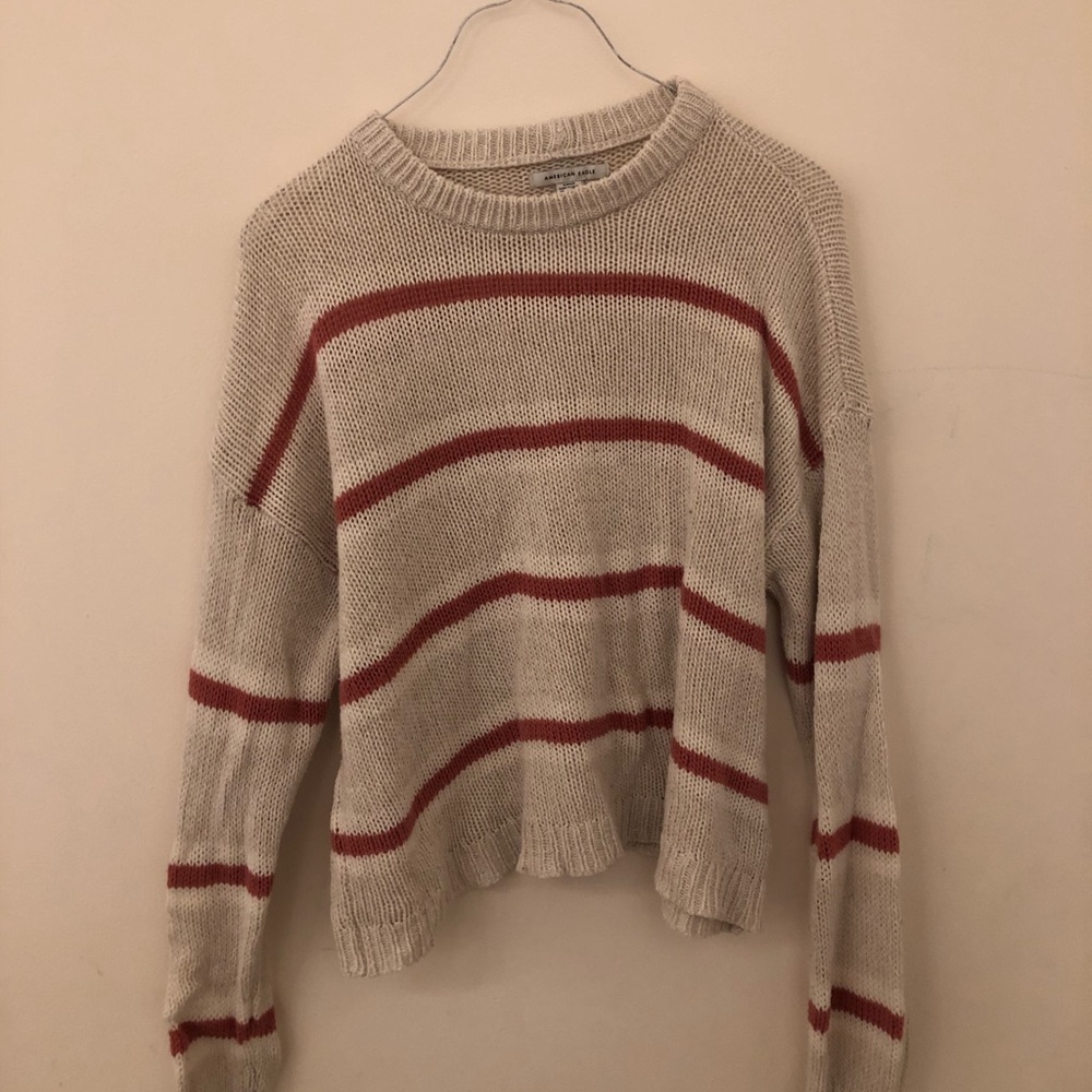 American eagle striped sweater
